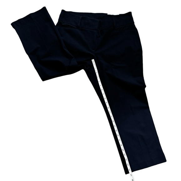 Lane Bryant Sz 14 Capri Pants 4 Season Collection Flex Magic Waistband Navy NWT - Picture 10 of 12